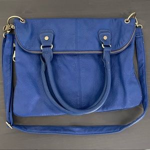 Steve Madden B Maxie Convertible Foldover Crossbody/Satchel Bag